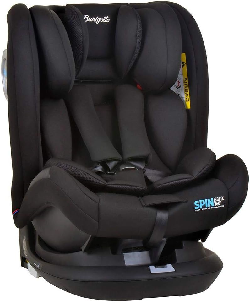 Cadeirinha Spin Burigotto Com Isofix 0 A 36kg 360°