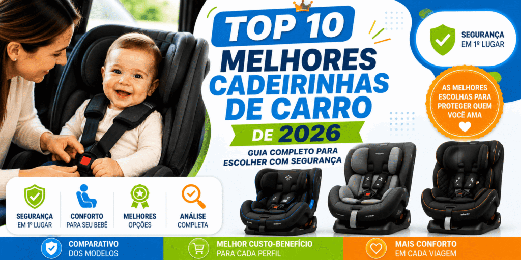 Melhores Cadeirinhas de Carro de 2026