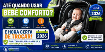 Até Quando Usar Bebê Conforto? Idade, Peso, Altura e Hora Certa de Trocar em 2026