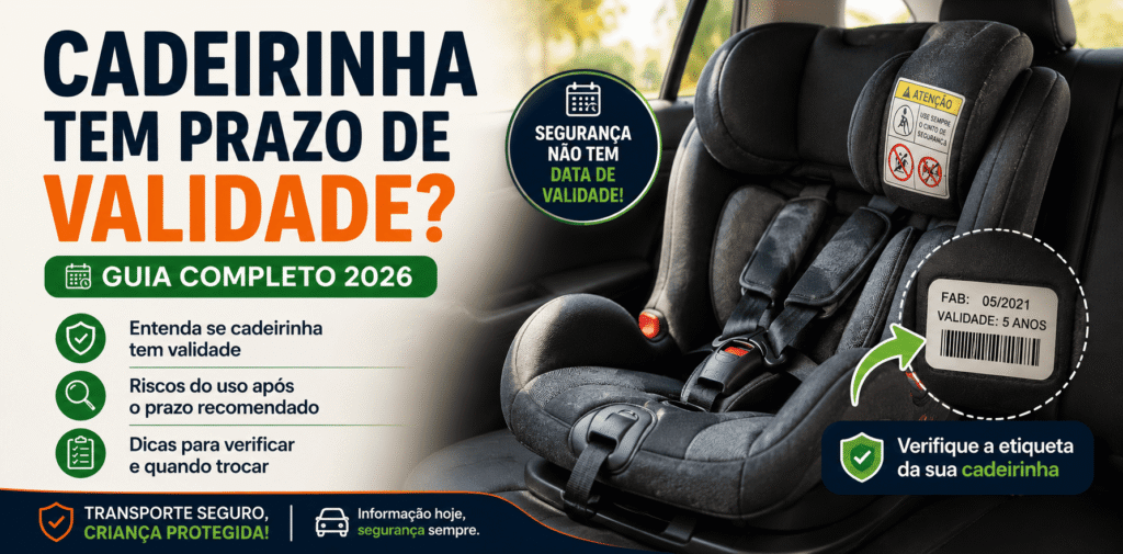 Cadeirinha Tem Prazo de Validade Guia Completo 2026