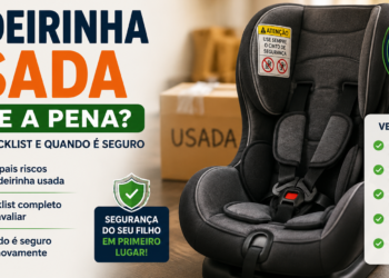 Cadeirinha Usada Vale a Pena? Riscos, Checklist e Quando É Seguro