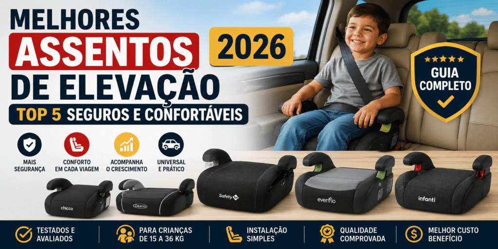 Melhores Assentos de Elevação 2026: Top 5 Seguros e Confortáveis