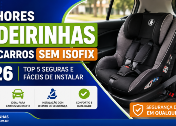 Melhores Cadeirinhas para Carros sem Isofix em 2026: Top 5 Seguras e Fáceis de Instalar