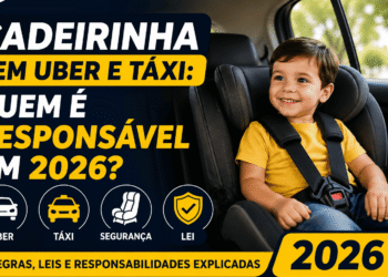 Cadeirinha em Uber e Táxi: Quem é Responsável em 2026?