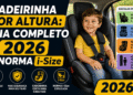 Cadeirinha por Altura: Guia Completo 2026 e Norma i-Size