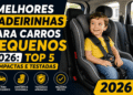 Melhores Cadeirinhas para Carros Pequenos 2026: Top 5 Compactas e Testadas