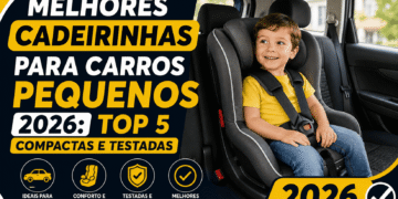 Melhores Cadeirinhas para Carros Pequenos 2026: Top 5 Compactas e Testadas