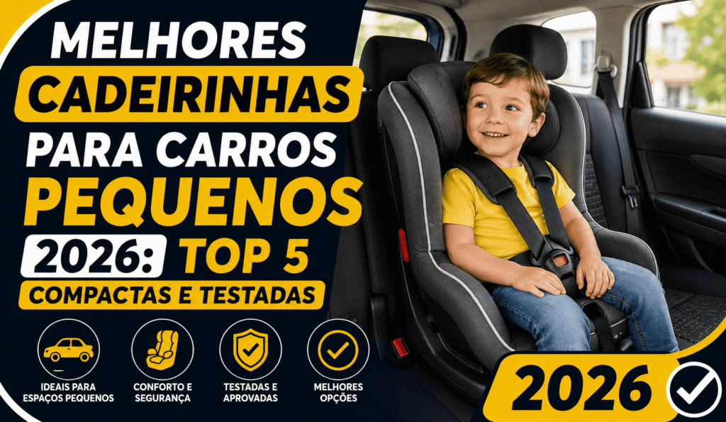 Melhores Cadeirinhas para Carros Pequenos 